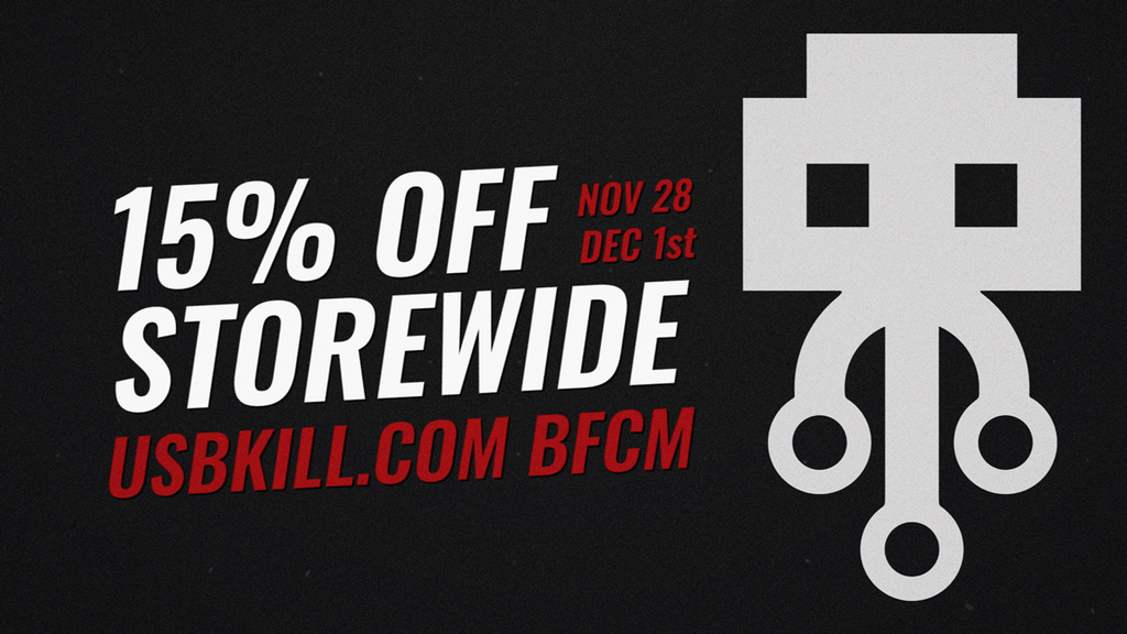 High Voltage Savings: USBKill Black Friday - cyber monday 2025 sale🔌