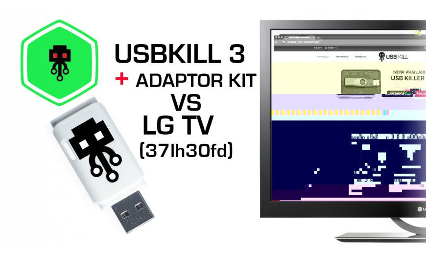 USB Killer v3 VS LG TV